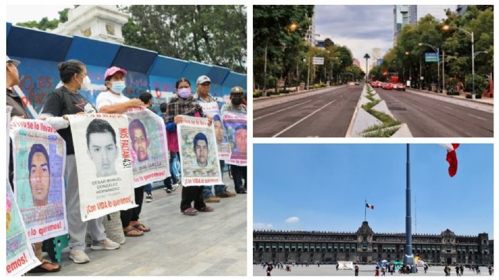 Marcha hoy por Ayotzinapa: Todas las alternativas viales y calles cerradas