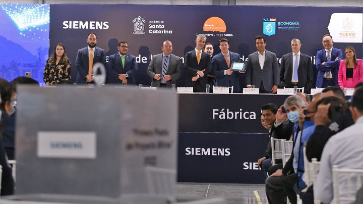 Siemens arranca construcción de planta en Nuevo León