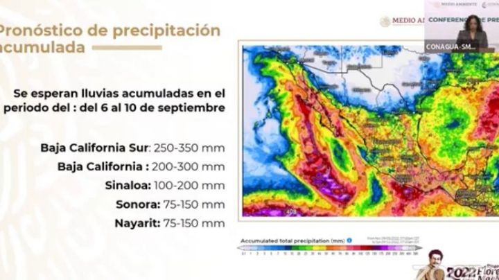 Huracán "Kay" en BCS: Se espera que el viernes impacte en la península, dejando severos daños