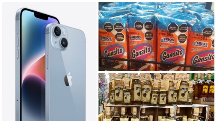 iPhone 14: ¿Cuántos gansitos y tequilas puedes comprar con su precio?