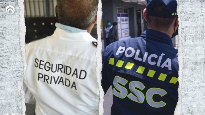 ¿Cuánto gana un policía de seguridad privada y uno de la CDMX?