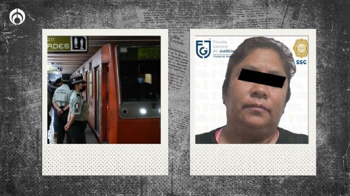 Metro CDMX: detienen a una mujer por arrojar ¡aspas de lavadora! a las vías