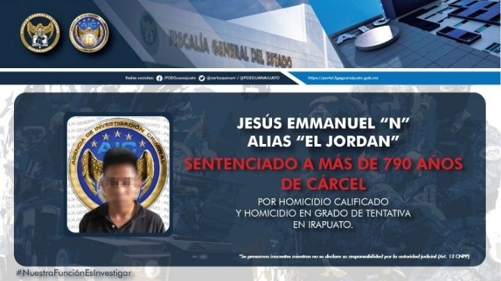 Masacre en Irapuato: Por matar a 27 jóvenes condenan a “El Jordan” a 795 años de prisión