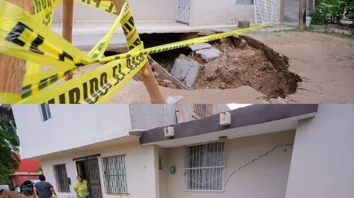 Pese a riesgo de derrumbe en el Sahuaro, vecinos se niegan a abandonar sus viviendas