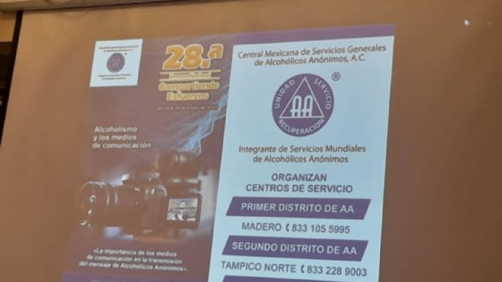 Inicia semana 'Compartiendo Esfuerzos' por parte de Alcohólicos Anónimos y medios de comunicación