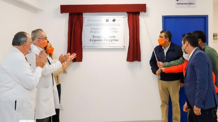 Hospital de Puebla inaugura unidad de hemodiálisis para pacientes con enfermedad renal crónica