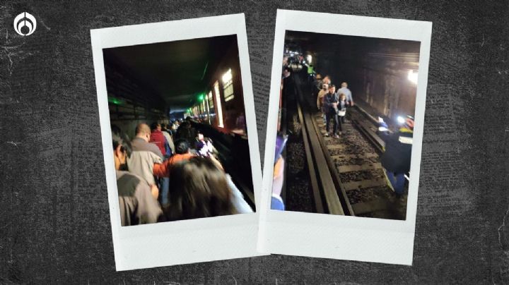 (VIDEO) Así se vivió el choque de la Línea 3 dentro de los vagones del Metro CDMX