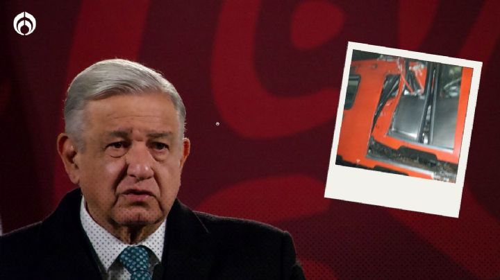 Choque en el Metro: AMLO lamenta el accidente en la Línea 3