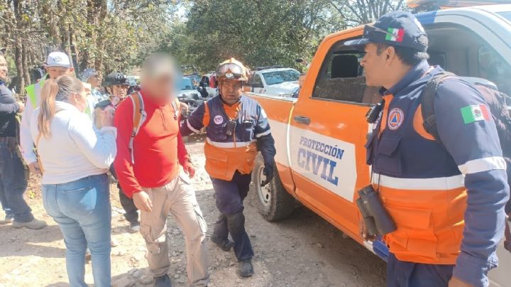 Rescatan en tiempo récord a tres senderistas extraviados en la Sierra de Santa Rosa