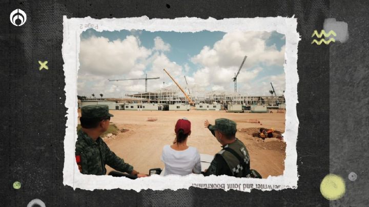 Sheinbaum recorre obras del aeropuerto Felipe Carrillo Puerto en Tulum; 'Es impresionante', dice