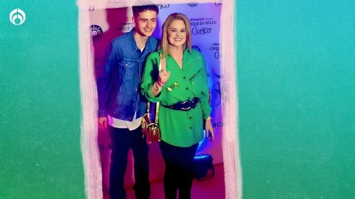 Érika Buenfil narra cómo se enteró de que su hijo Nicolás quería dedicarse a la actuación