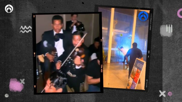 (VIDEO) Huracán Otis: como en el Titanic… mariachis tocan en evento mientras pasaba el terror