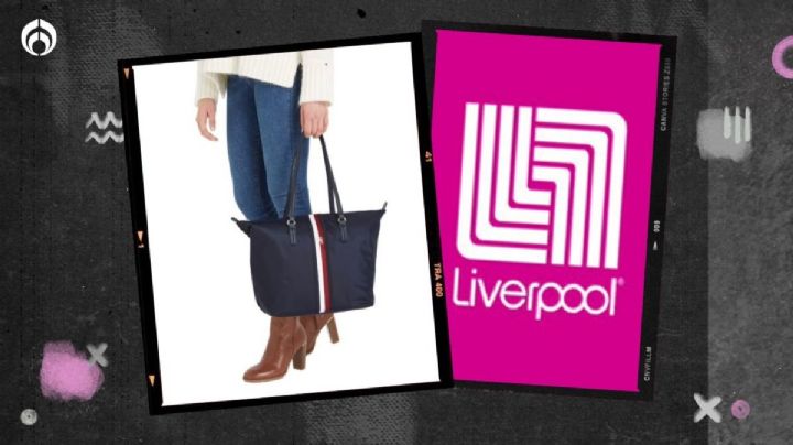 Liverpool pone a un precio increíble la bolsa Tote Tommy Hilfiger