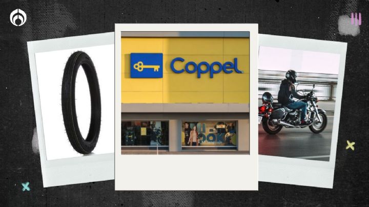 Coppel: 5 llantas para motocicleta en remate a precio casi regalado