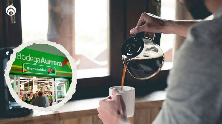 Aurrera tiene 'baratísimo' el café mexicano descafeinado para cafetera 100% puro, según Profeco