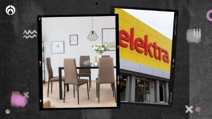 Elektra: el comedor para seis personas en remate a precio casi regalado