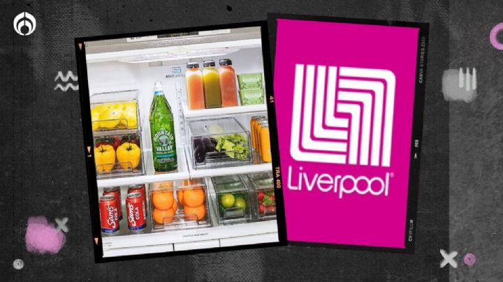 Liverpool remata útiles organizadores transparentes para el refrigerador o cajones de cocina