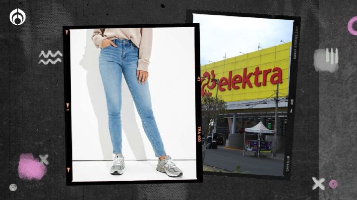 Elektra remata jeans para mujer que se amoldan perfecto al cuerpo por menos de 300 pesitos