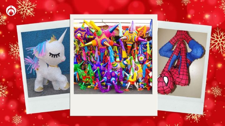 ¡No pierdas el tino! (MAPA) ¿Dónde comprar las mejores piñatas navideñas en CDMX?