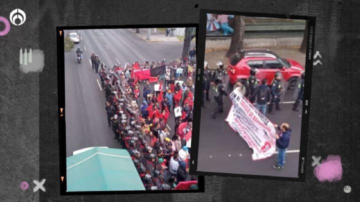 (VIDEOS) Trabajadores de Bachilleres protestan en Tlalpan, Periférico y más