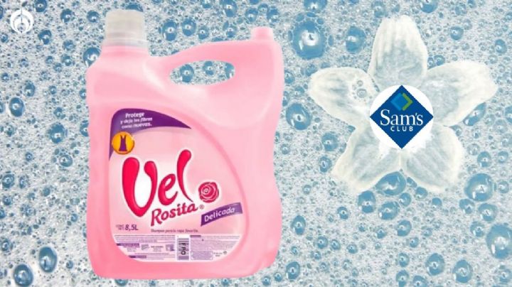 Sam's Club lanza ofertón en Vel Rosita de 8.5 L para ropa delicada