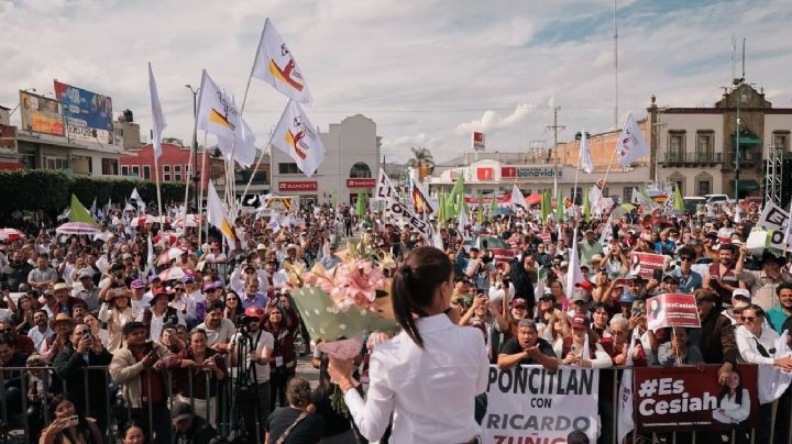 Sheinbaum: 'viene una nueva era para Jalisco, una era de bienestar y de prosperidad'