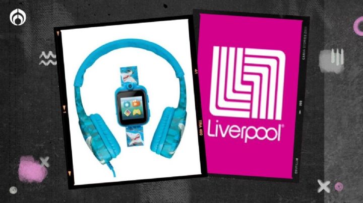 ¡Avísale a Santa! Liverpool remata smartwatch para niños con audífonos de regalo