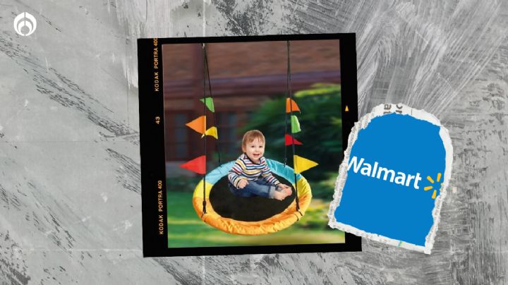 Walmart remata un columpio colgante que seguro les encantará a los niños y está fácil de instalar