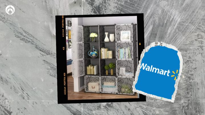 Walmart remata este organizador en cubos portátil en menos de 800 pesos