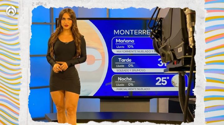 Chica del clima de Multimedios se viraliza por lanzar groserías durante transmisión en vivo