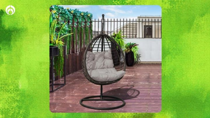 Walmart aplica súper rebaja a columpio flotante, ideal para descansar en el jardín o la terraza