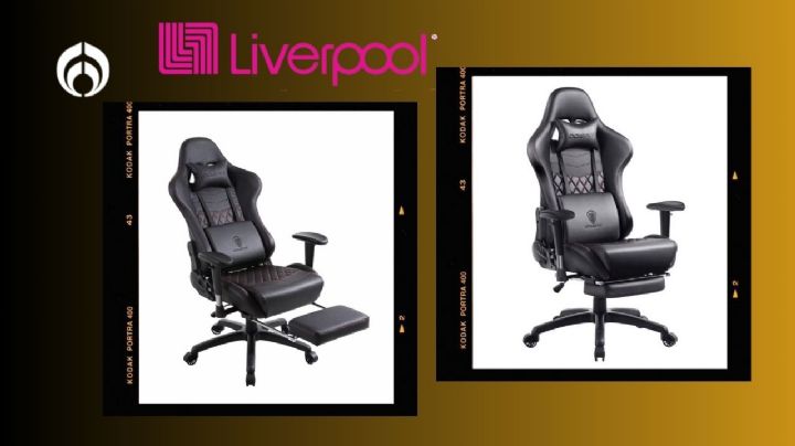 Liverpool tiene casi regalada esta silla Gamer super cómoda y de calidad