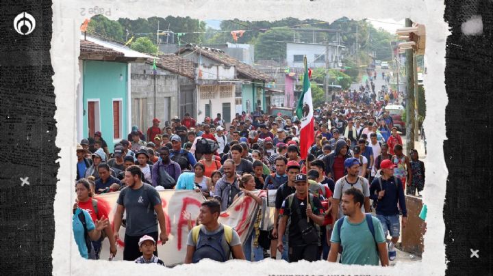 Hondureño varado en Tapachula se une a caravana para llegar a Estados Unidos