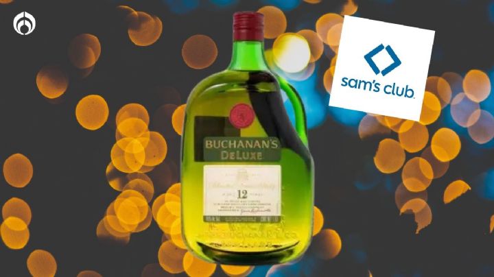 Sam's Club remata Buchanan's Deluxe de casi 2 litros, perfecto para las fiestas de Fin de Año