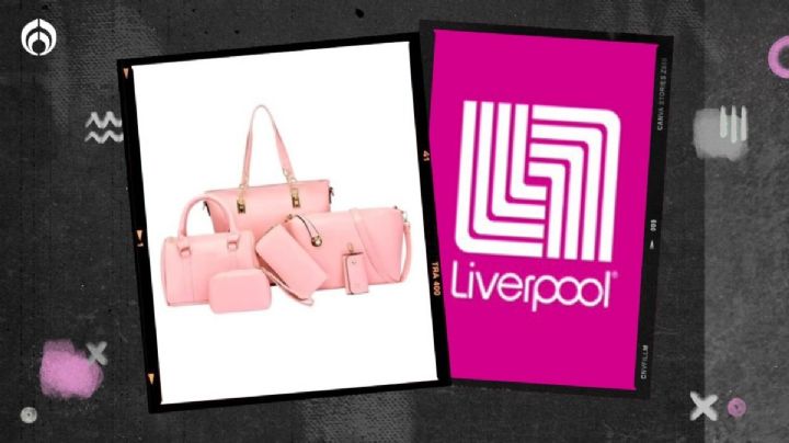 Liverpool: el elegante pack de 4 bolsas, monedero y tarjetero en menos de 900 pesos