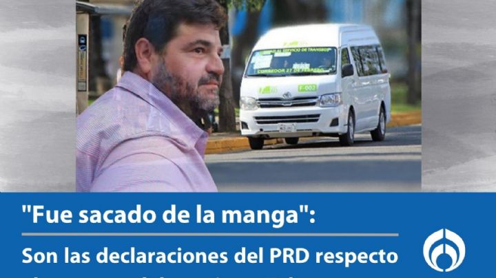 Aumento del pasaje en Tabasco 'fue sacado de la manga' según el PRD