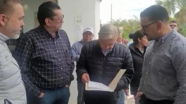 Representantes mineros y sección 65 se reúnen con AMLO en Guaymas