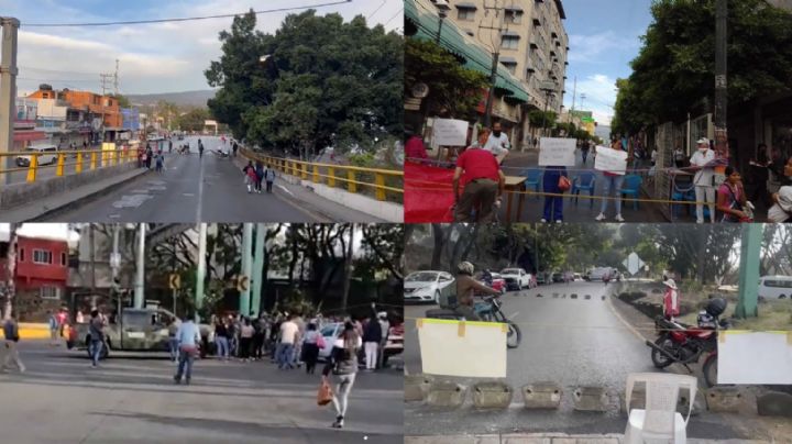 Crisis del Agua Potable en Cuernavaca; megabloqueo por segundo día consecutivo