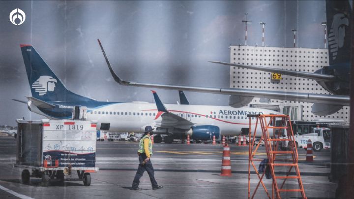 'Papa caliente' en Aeroméxico: Cancelan decenas de vuelos por 'sobreventa', acusan pilotos