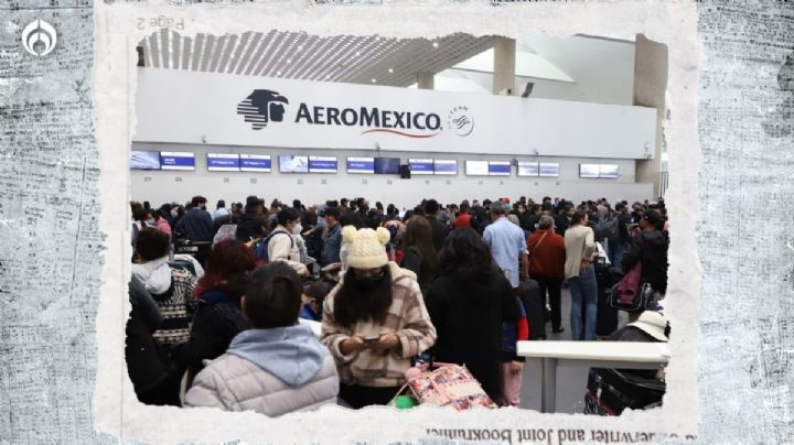 Aeroméxico y pilotos se declaran la guerra: se culpan por cancelaciones de vuelos