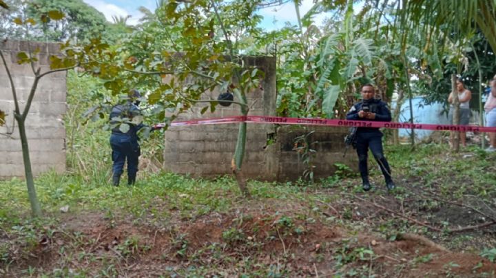 Encuentran sin vida a bebé en lote baldío; se desconoce quien abandono al recién nacido