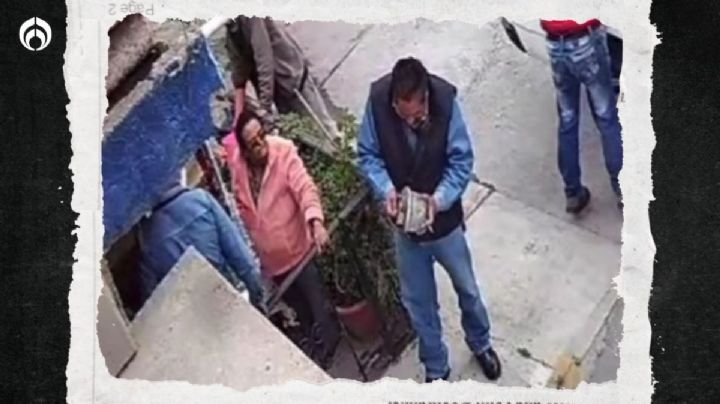 (VIDEO) Sujetos se hacen pasar por trabajadores de CFE para estafar a una mujer en Edomex