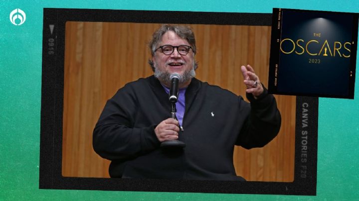 Guillermo del Toro llega a los Premios Oscar 2023... ¡con todo y Pinocho!