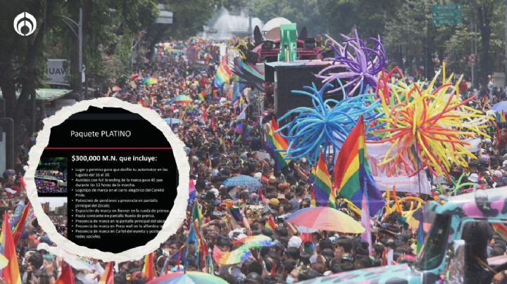 Marcha del Orgullo LGBT 2023: Acusan que comité cobra hasta 1 mdp por participar