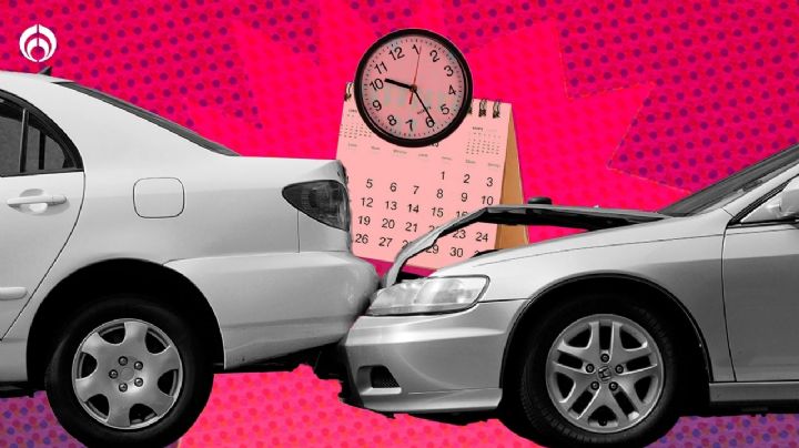 Esta es la hora y el día de la semana en donde hay más accidentes de auto