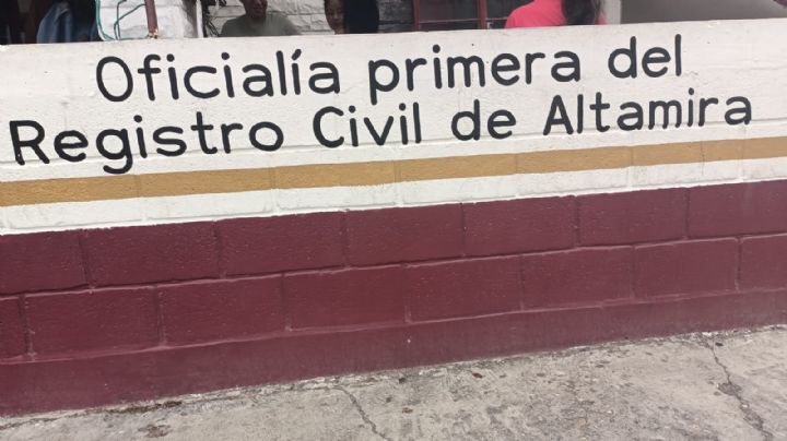 Abren más fechas para la campaña de correcciones del Registro Civil en Altamira