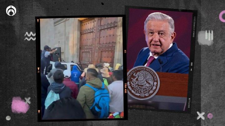 AMLO responde a protesta: ‘maestros de CNTE ya son atendidos’, asegura