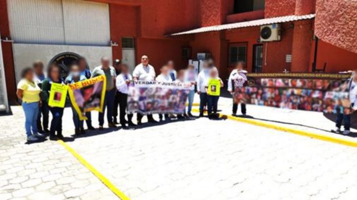 Entran 11 colectivos de búsqueda a cereso en León en busca de familiares desaparecidos