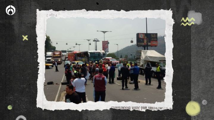 Caos vial en Indios Verdes: ¿qué desató la protesta en la salida a la México-Pachuca?