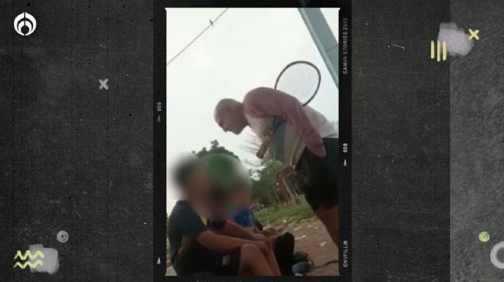 (VIDEO) Extranjero insulta a niños en deportivo de Quintana Roo; Fiscalía lo investiga